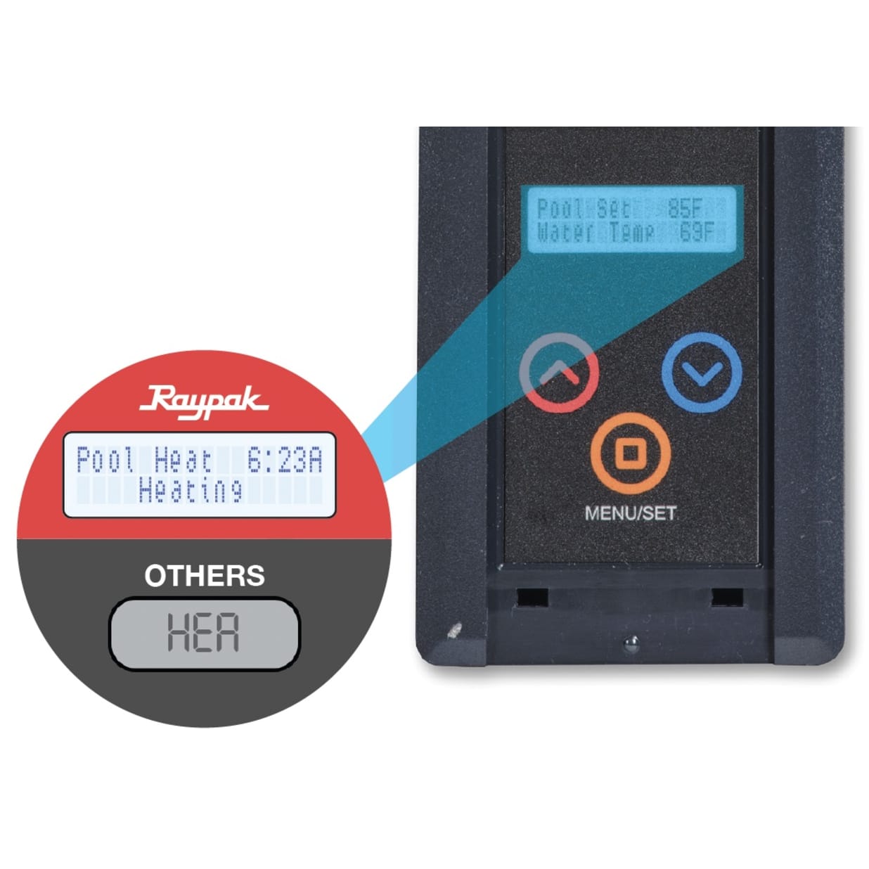 R6450Ti-E-HC Heat/Cool Pump 119,000 BTU 240V