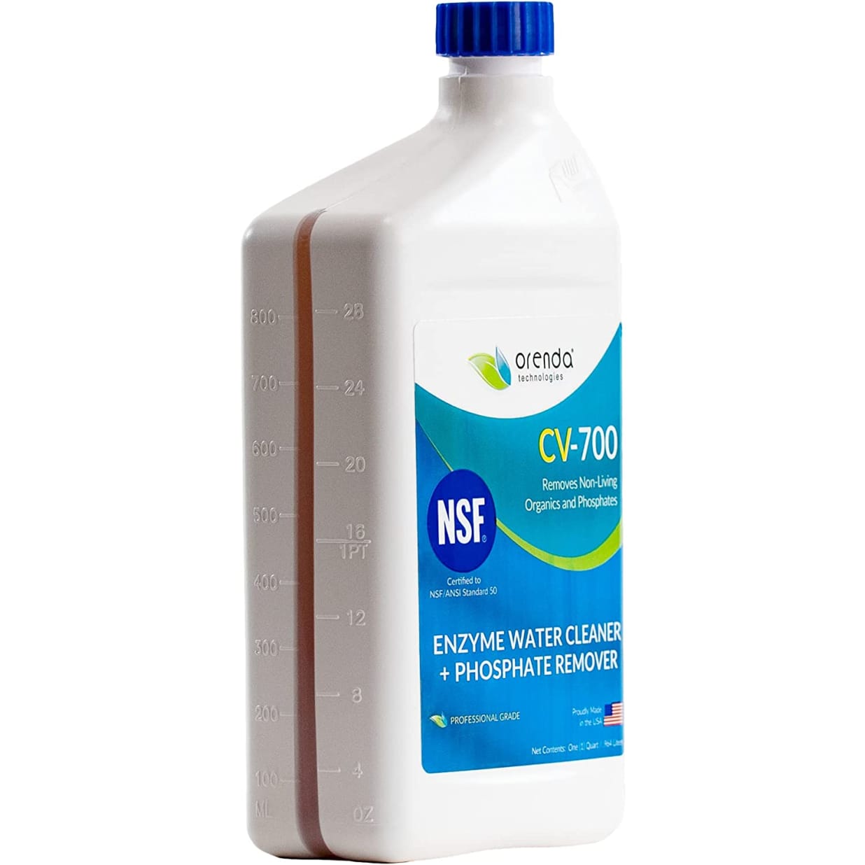 CV-700 Catalytic Enzyme Water Cleaner & Phosphate Control, 1 Qt Bottle