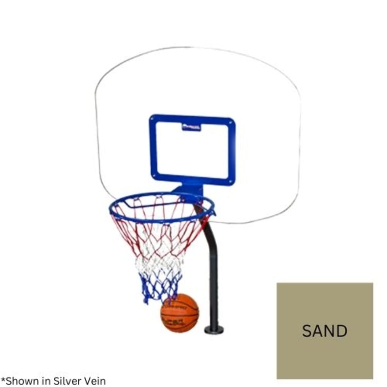 Heavy Duty Basketball Set, Sand Frame