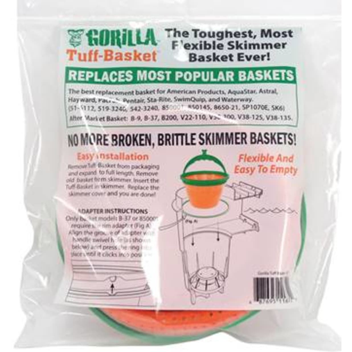 Gorilla Tuff Pool Skimmer Basket