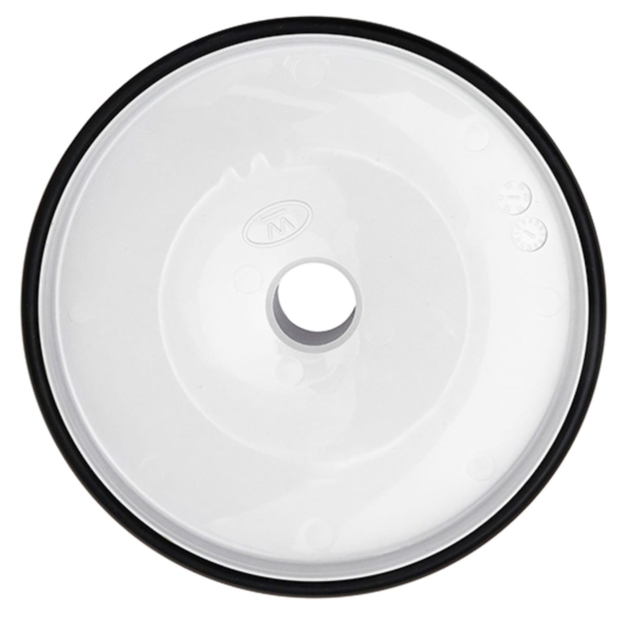 Skim Vac Skimmer Pool Vacuum Plate with Gasket, White