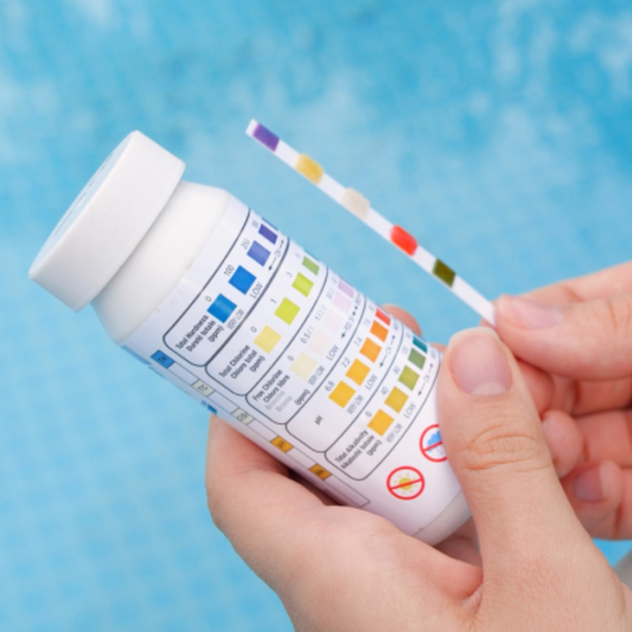 6-Way Scan & Save Swimming Pool Water Test Strips, 10 Count