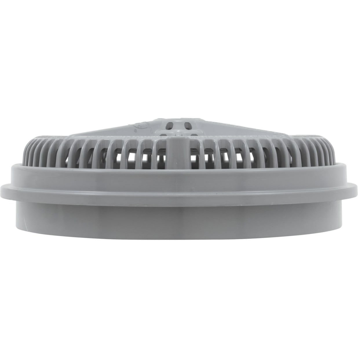 8" StarGuard Main Drain Cover with Long Ring, Gray
