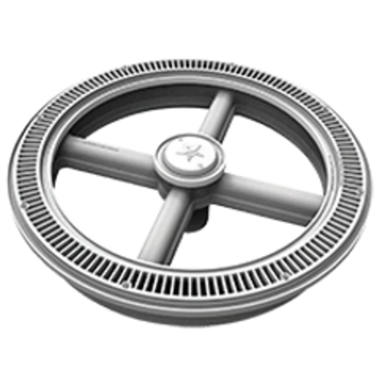 Full Circle Drain Cover Center Cap And Screws Black
