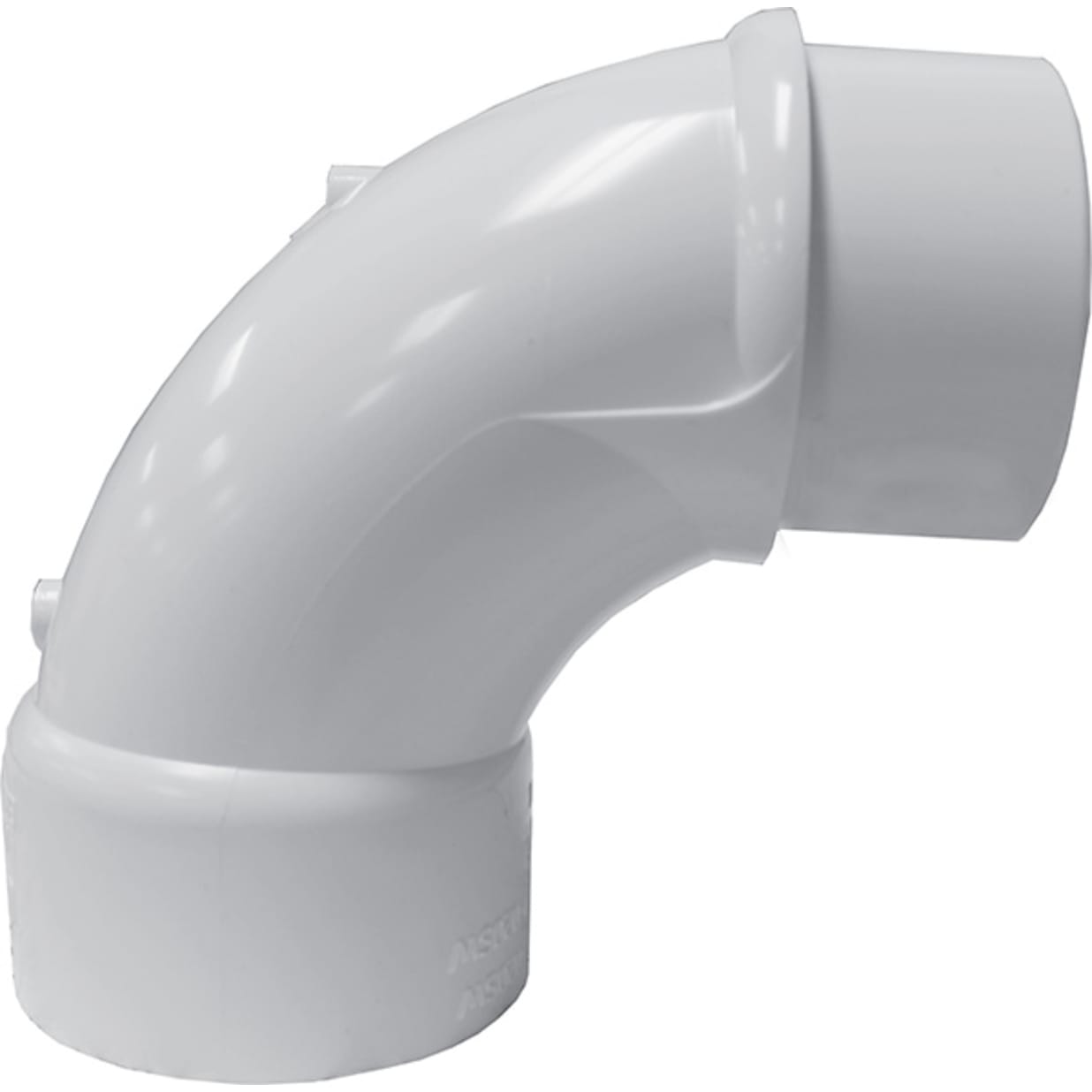 2" x 2" Spigot x Slip Sch40 Pvc 90 Degree Street Sweep Elbow