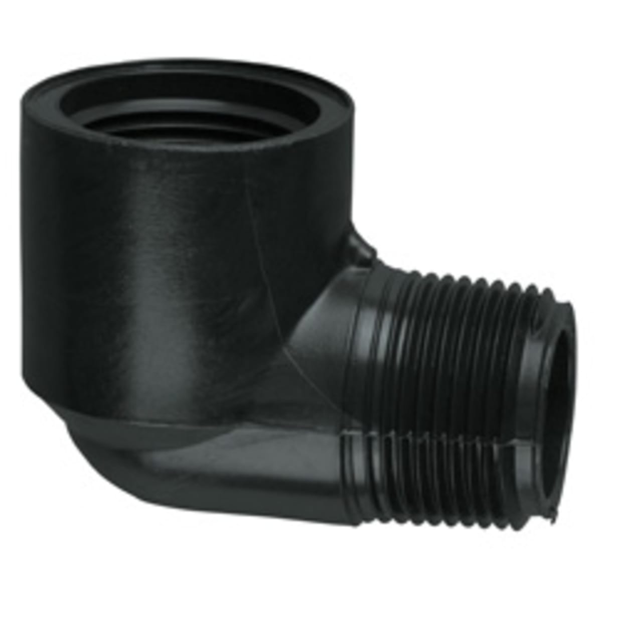 1" MPTtxFPT 90-Degree Ell, SCH40