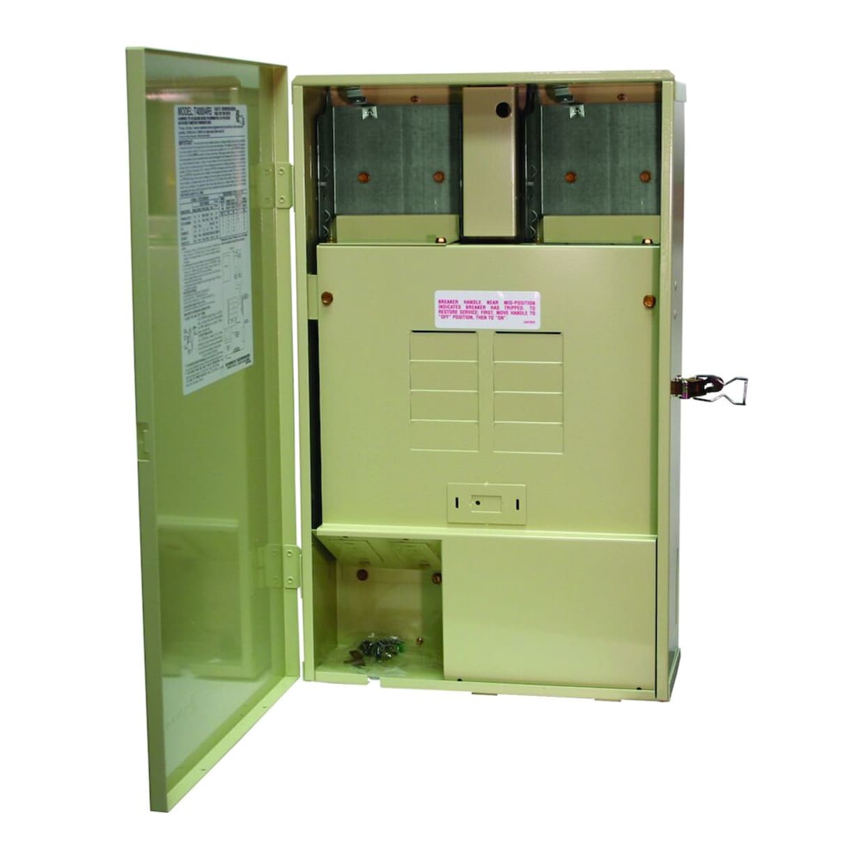 125 Amp Load Center With Compartment For Optional Wiring Devices, 8-Breaker Spaces