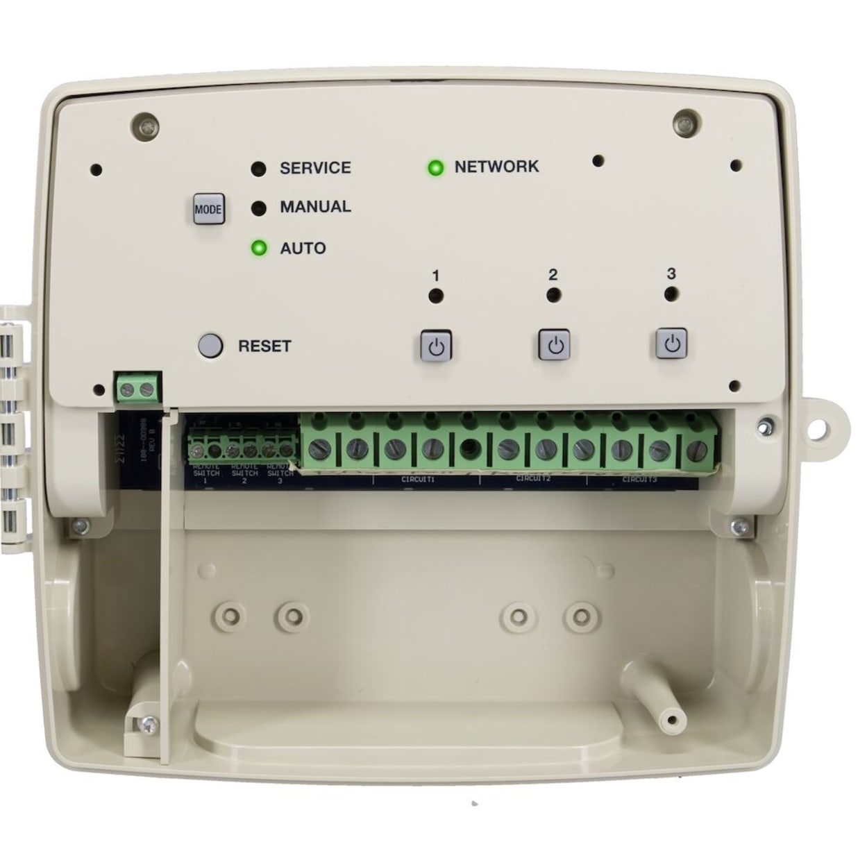 24-Hour 7-Day Electronic Wifi Time Control, 3-Circuit, Type 3R Plastic Enclosure