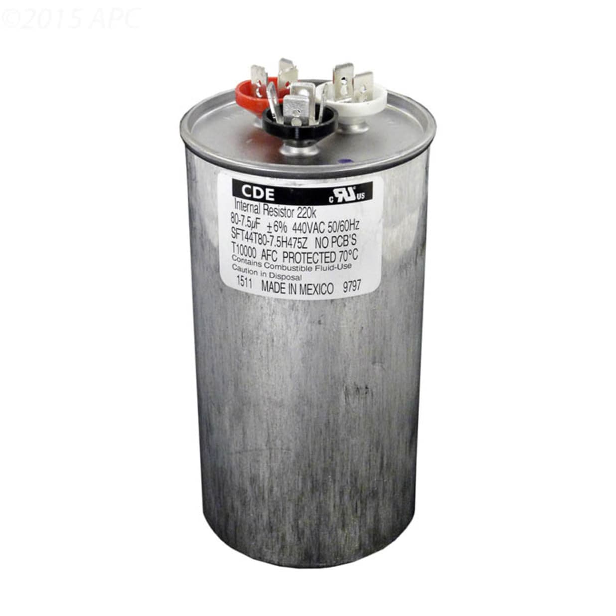 UltraTemp Capacitor Replacement with Bracket, 440V