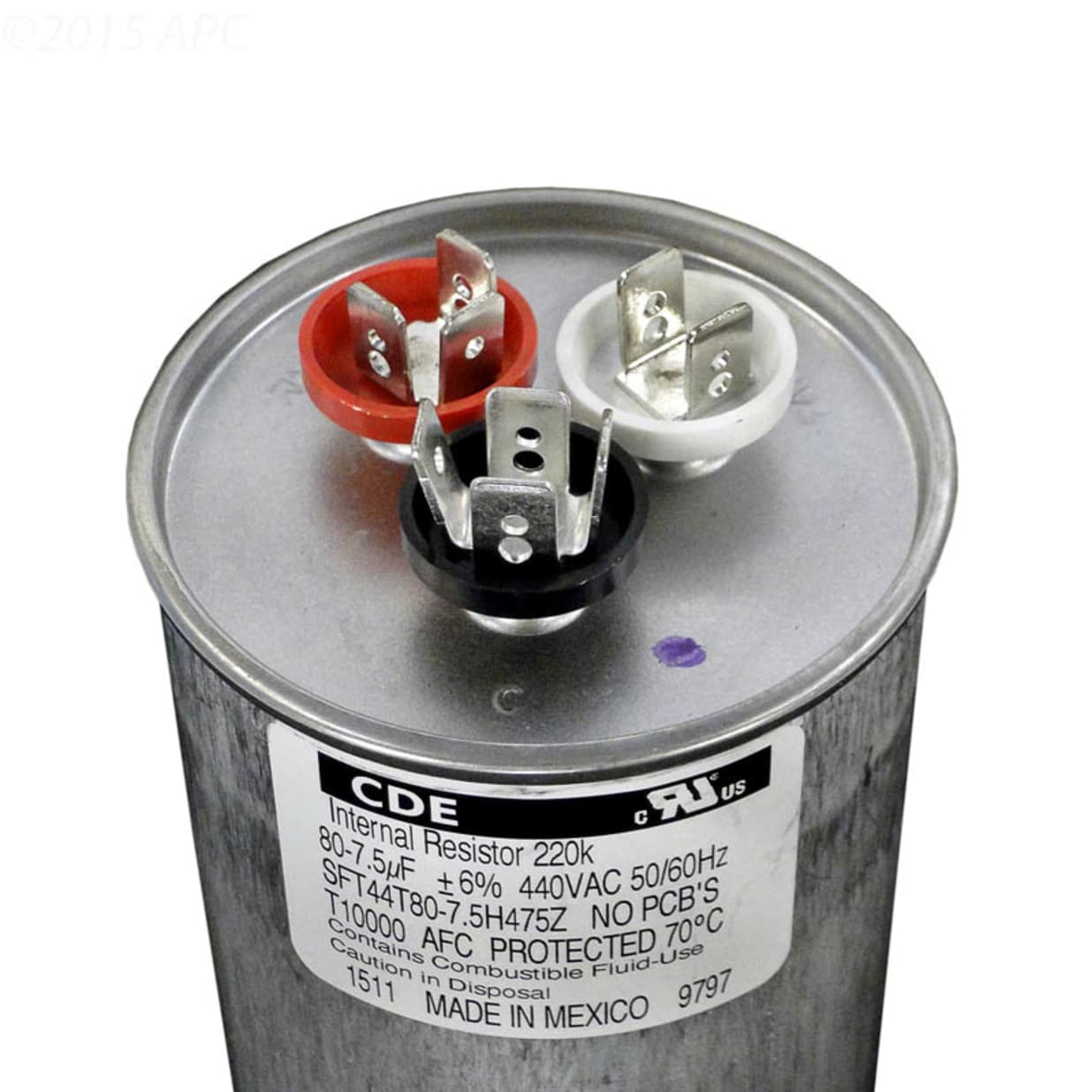 UltraTemp Capacitor Replacement with Bracket, 440V