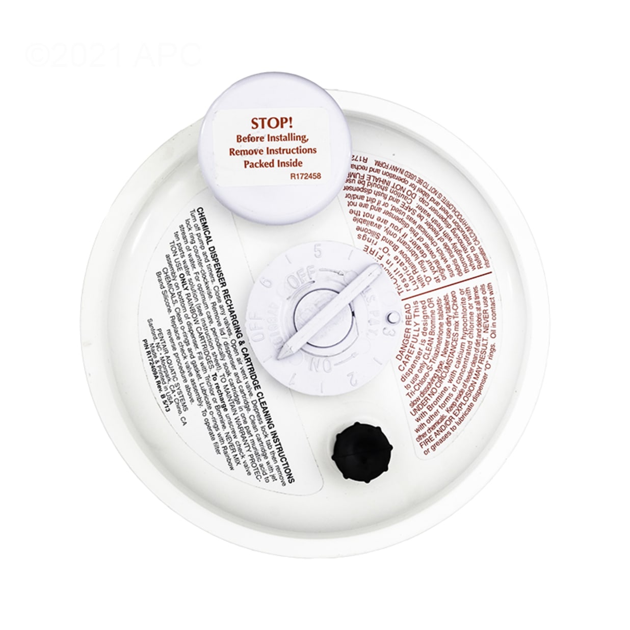 6" RCF and RTL Chlorine and Bromine Dispenser