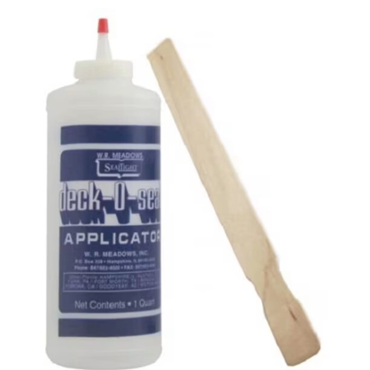 Empty Applicator Bottle With Wood Stir Stick