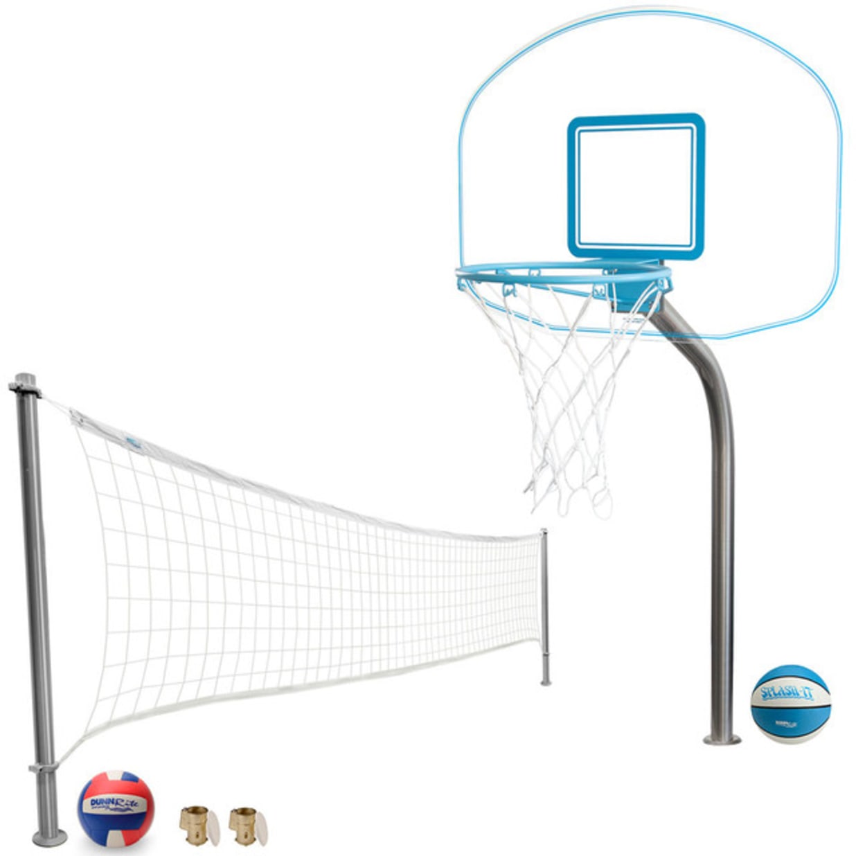 Clearhoop Jr & Stainless Deckvolly Set