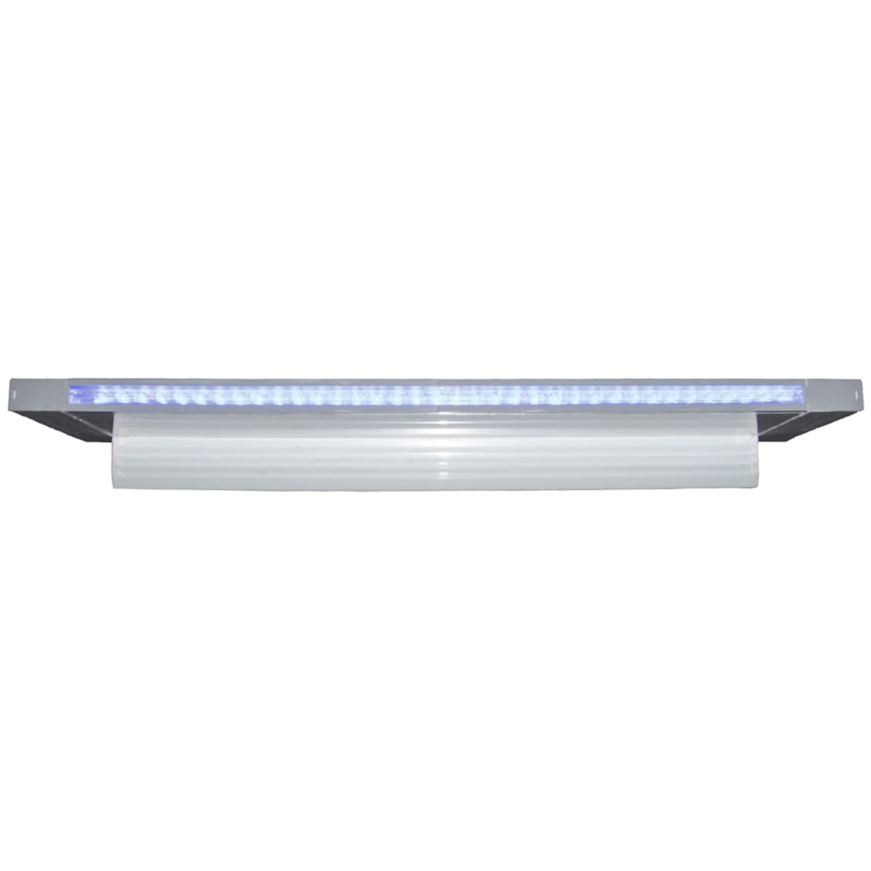 Brilliant Wonders 36" White LED Waterfall with Back Port and 100' Cord