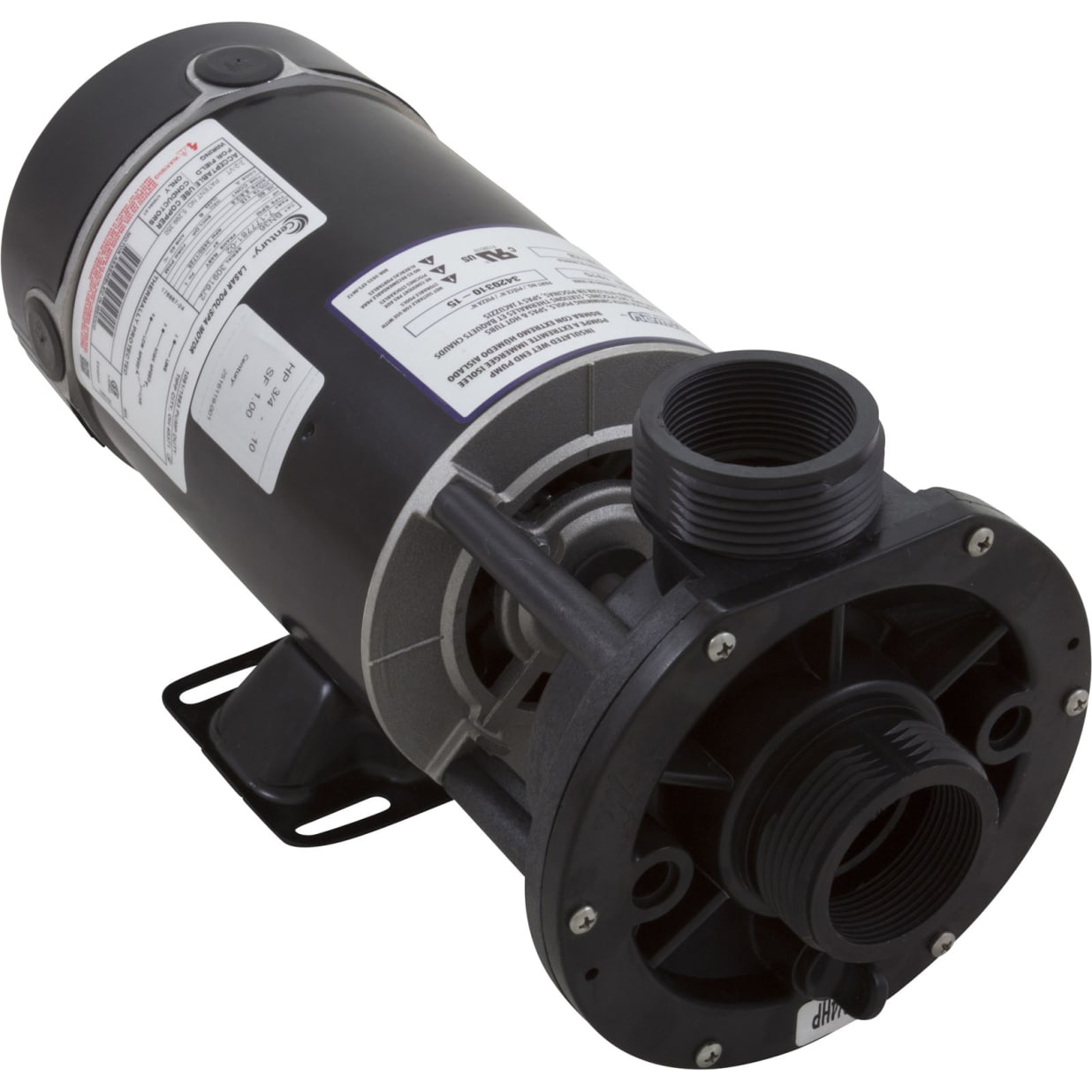 2-Speed E-Series Center Discharge Spa Pump .75 HP 115V 60Hz