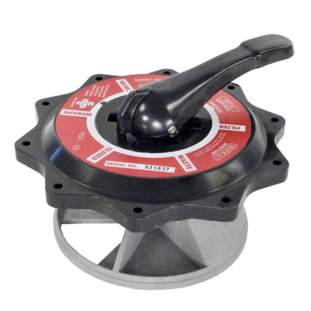 2" Key Cover Hub Assembly, Black