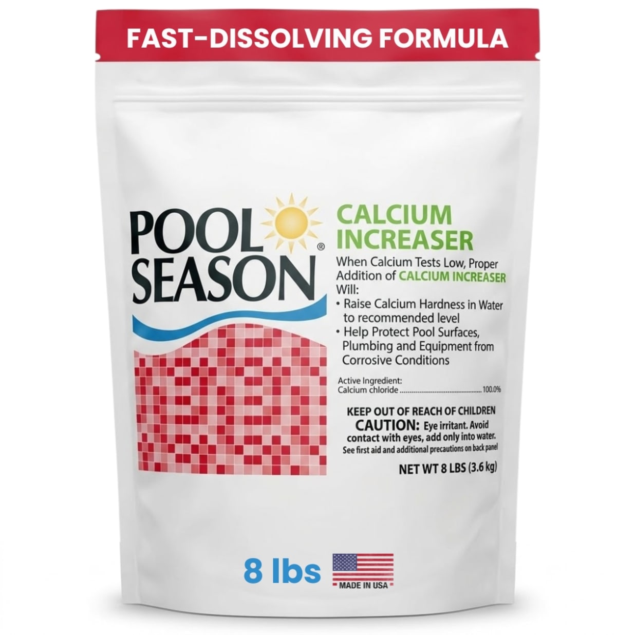 Calcium Increaser, 8 lb Pouch