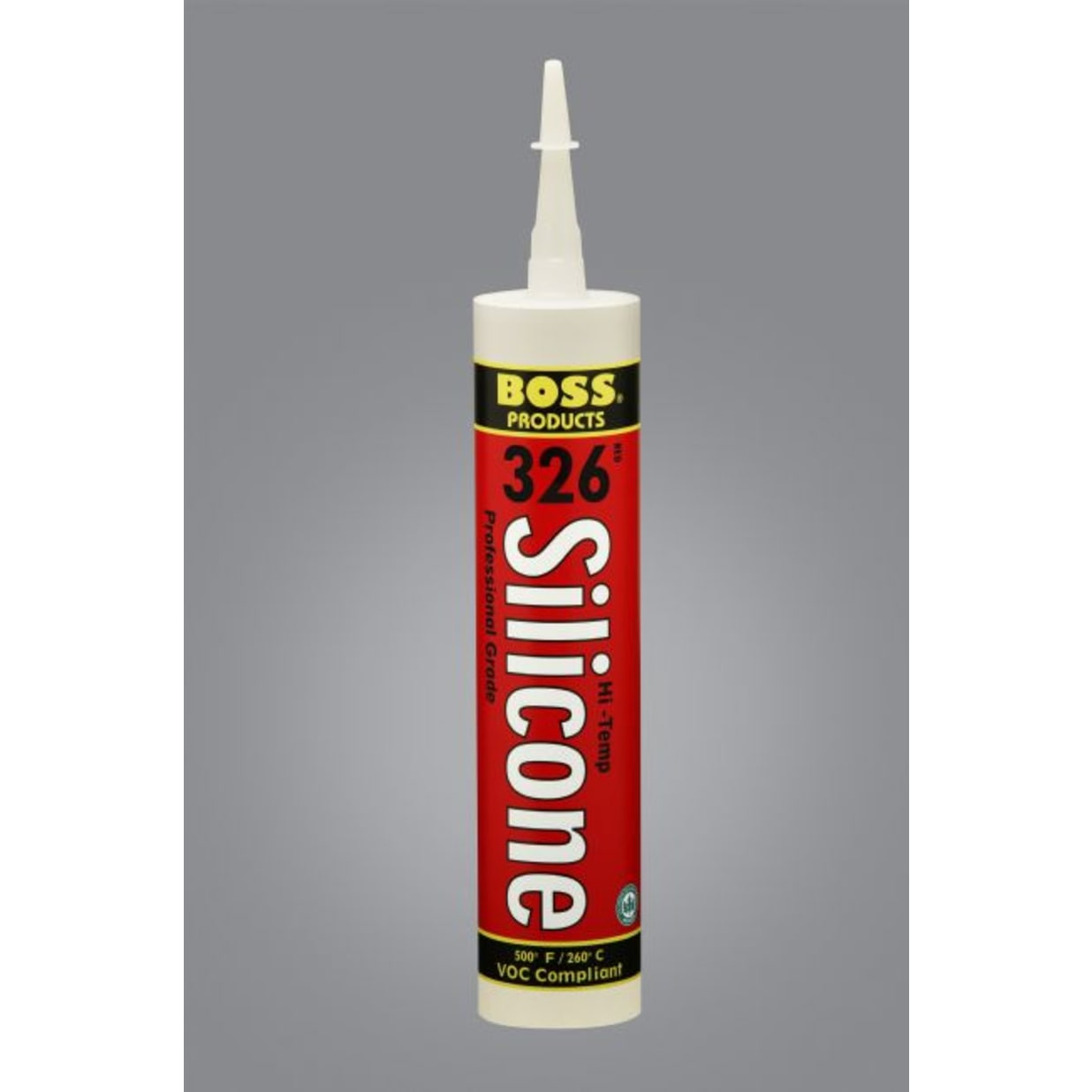 Red Caulking Catridge Hi-Temp Silicone Sealant 8 oz