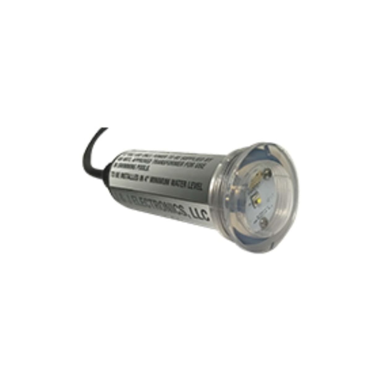 ColorSplash VU Nicheless RGB-W Series LED Pool and Spa Light Fixture, 8W 12V 100' Cord, LPL-R1CW-12-100