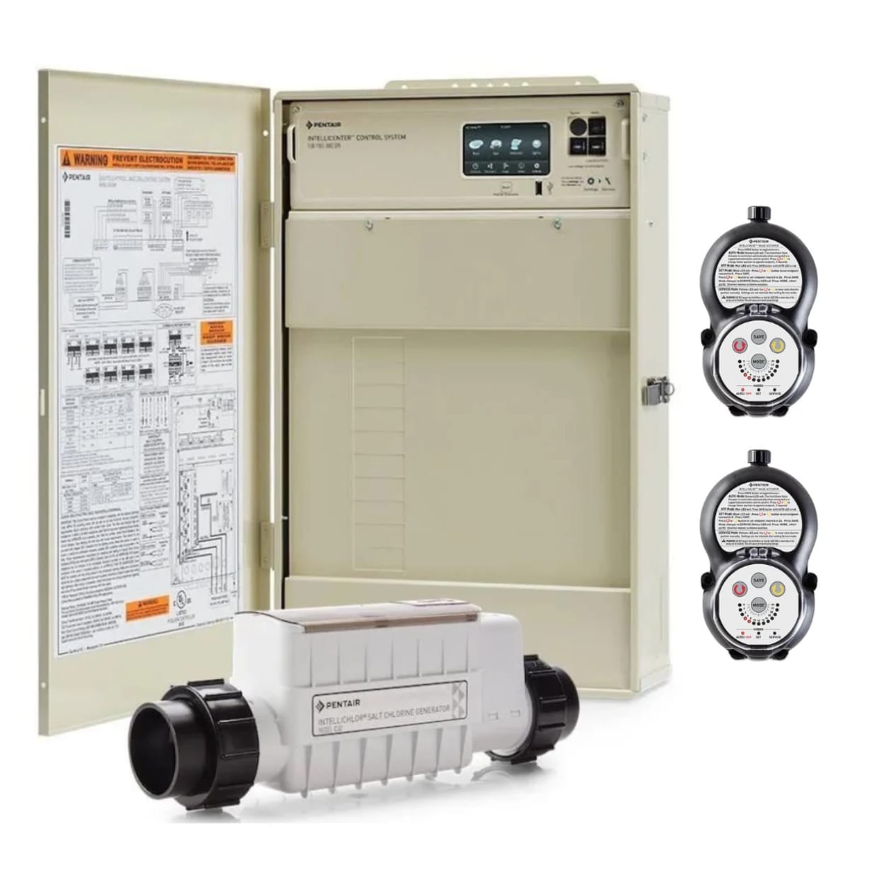 IntelliCenter Load Center System with i10PS Personality Kit & Intellichlor SCG