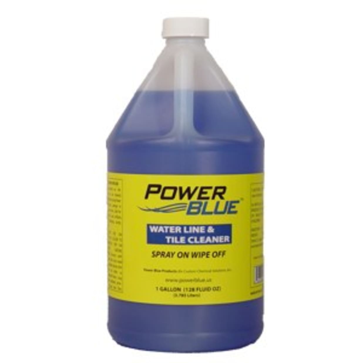 1 Gallon Bottle Power Blue Water Line & Tile Cleaner