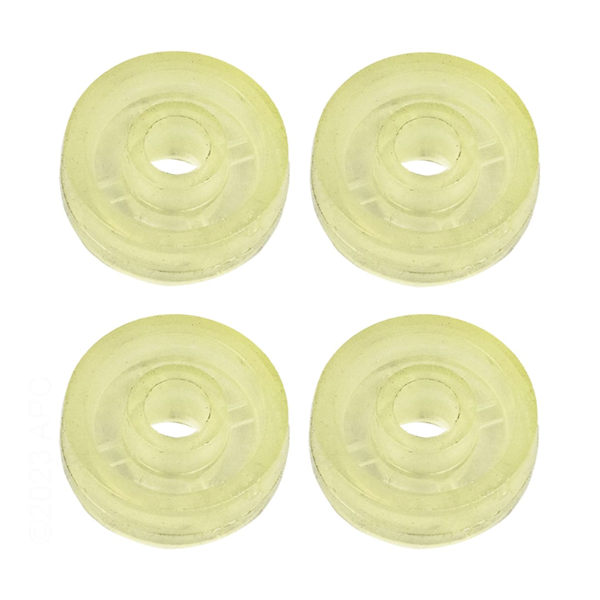 #177 Deluxe Translucent Wheel with 3/8 Inch Hole For Vacuum Head