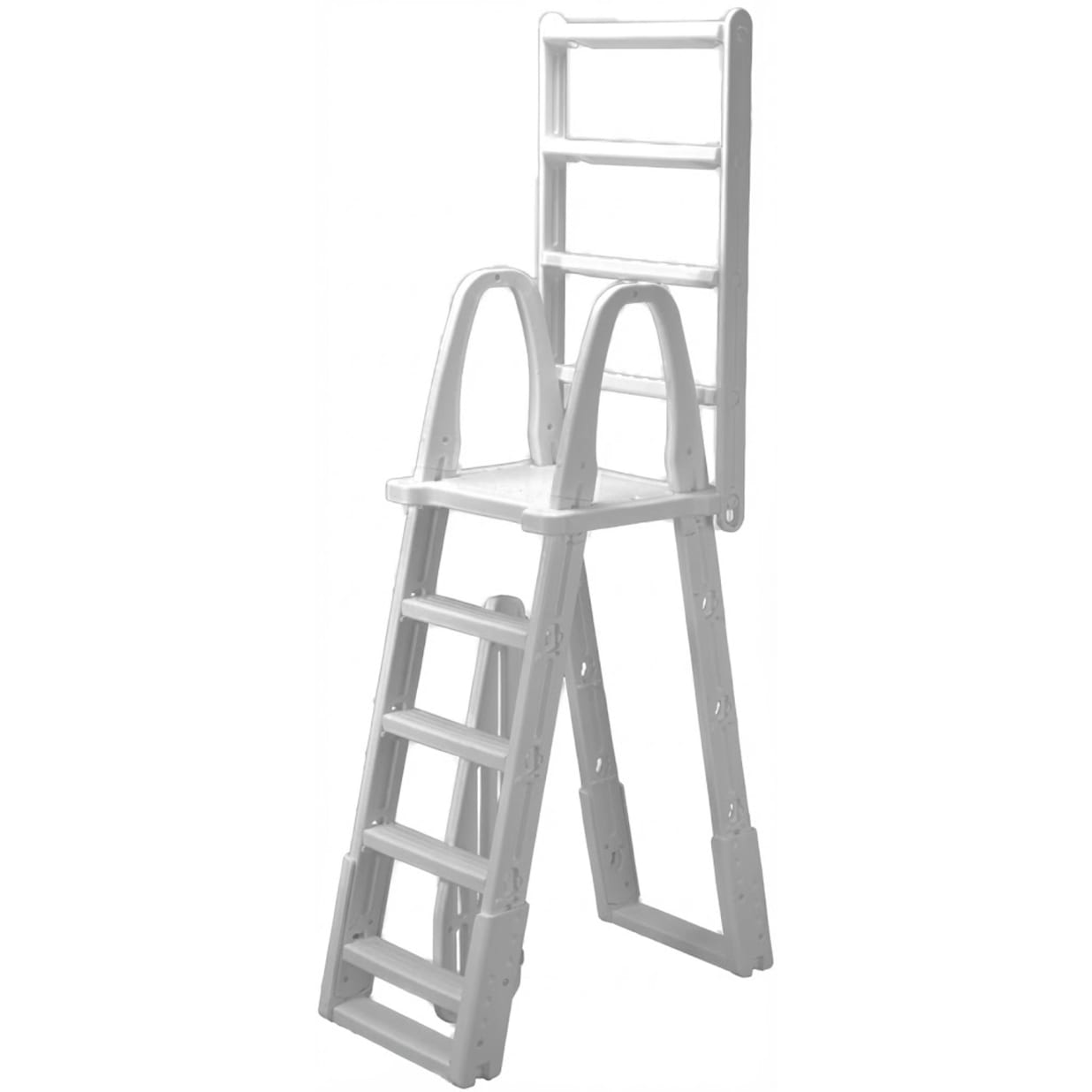 A-Frame Swing-Up Ladder For Above Ground Pools