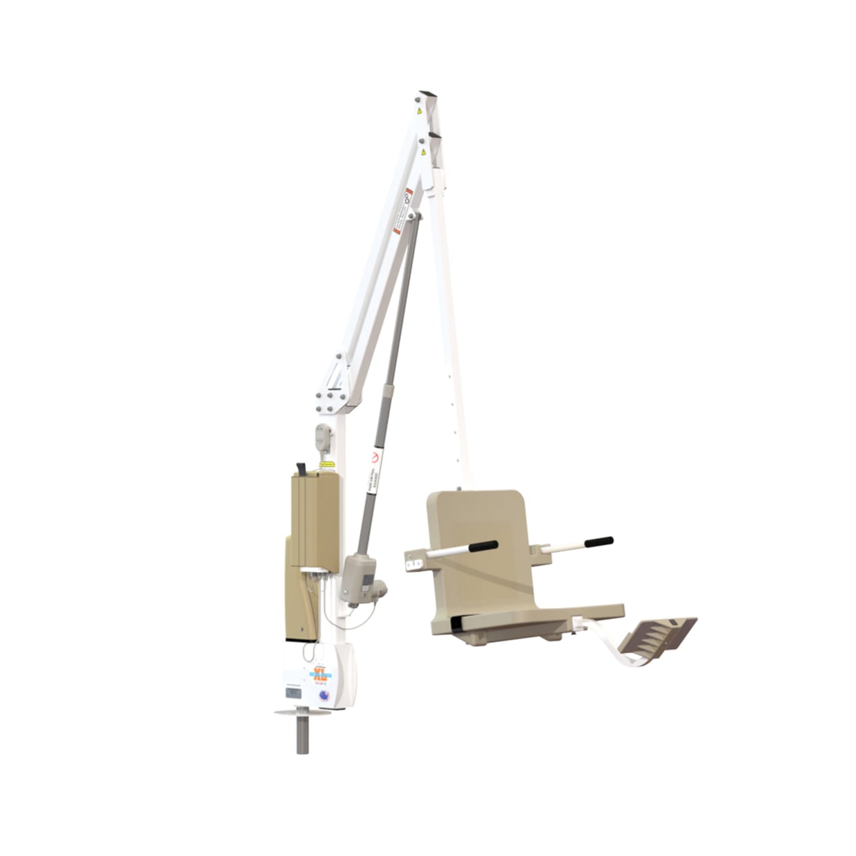 White/Tan Revolution Xl Pool Lift Without Anchor; 500 Lb Capacity, F-REVXL-T