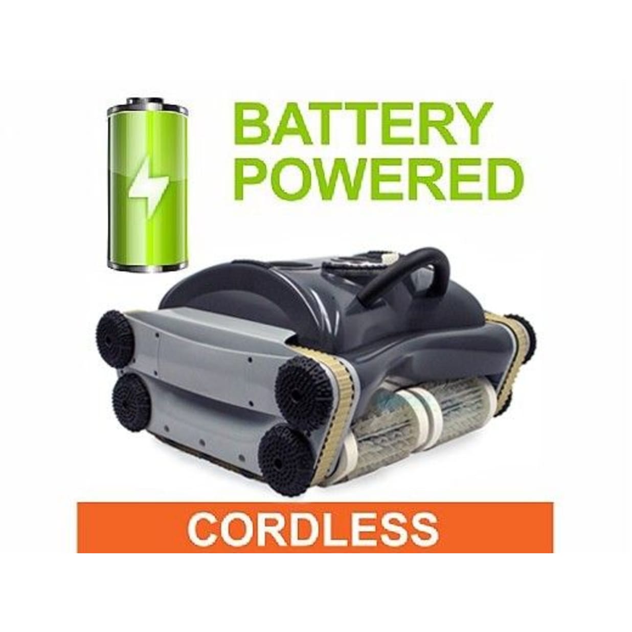 Volt 55OLi Cordless Battery Powered Robotic Pool Cleaner