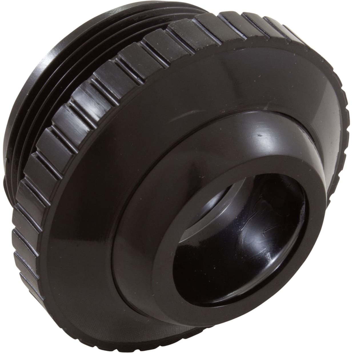 1" HydroStream Fitting, Black