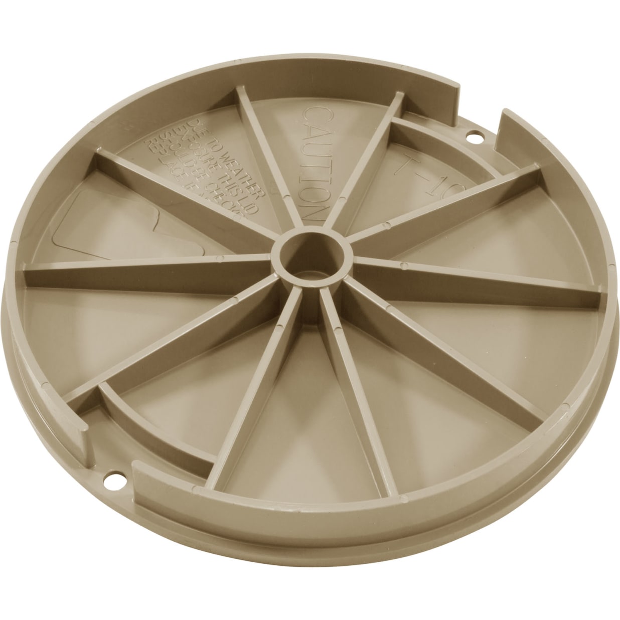 Leveler Lid, Buff Tan Color