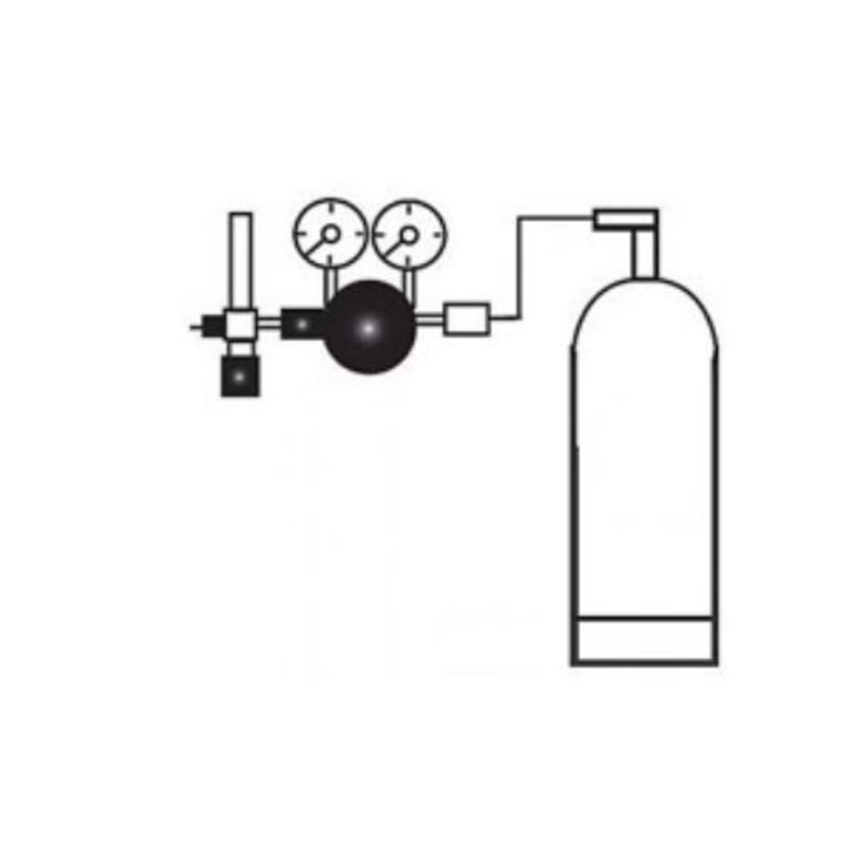 IntelliChem CO2 Kit with Diffuser for CO2 Tanks to Lower pH Levels
