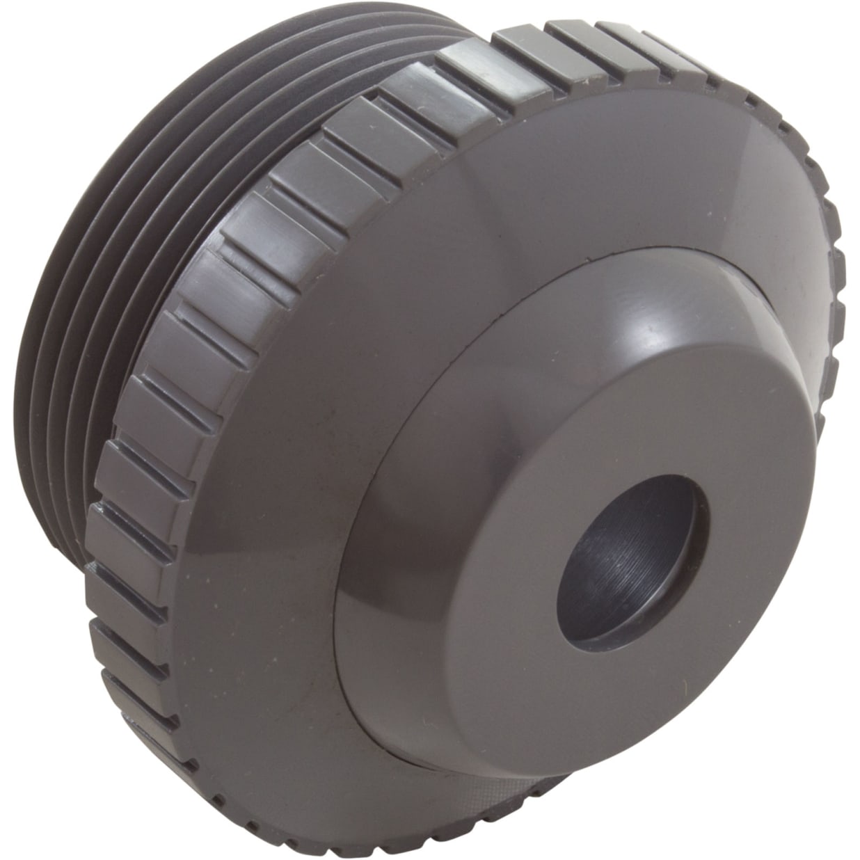 1/2" Hydrostream Eyeball Fitting, Dark Gray