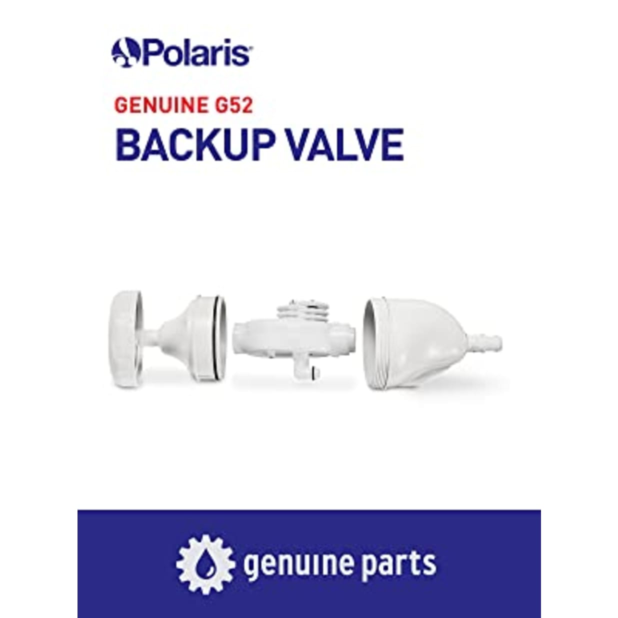Genuine OEM Back-up Valve, Complete - White (180,280,380,3900)