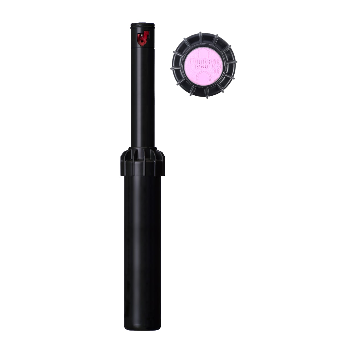 PGJ-06-R; PGJ Rotor, 6", adjustable from 40° to 360°, ½" inlet, nozzle 2.0 installed, reclaimed ID