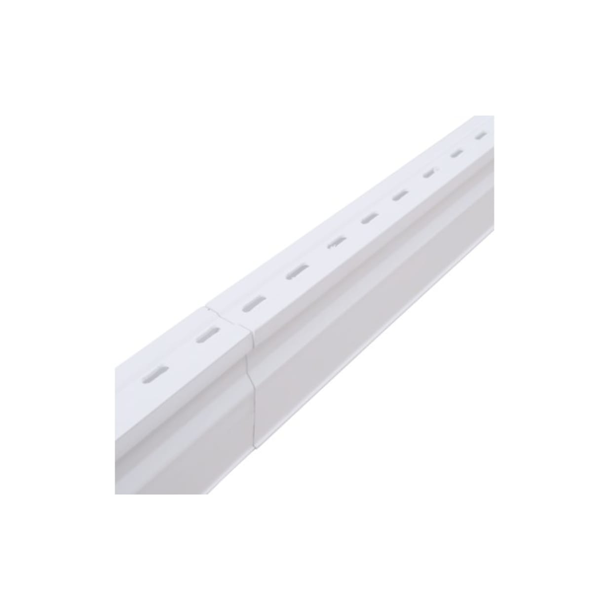 White Micro Channel Drain Coupling