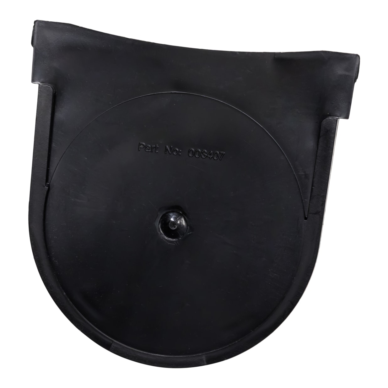 4" Deep Black Leaf Guard For Shallow Channel Drain