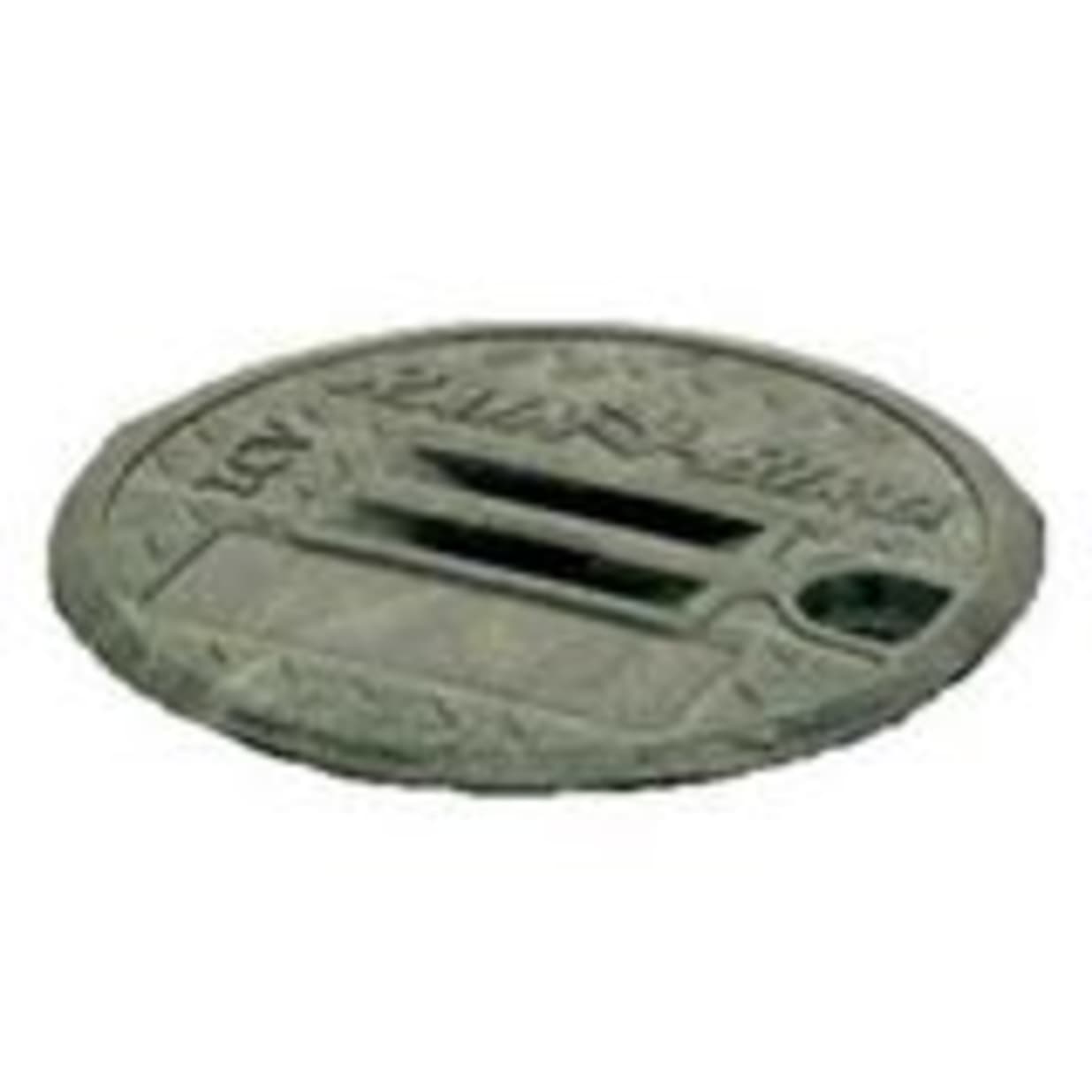 10" Black Round Valve Box Lid