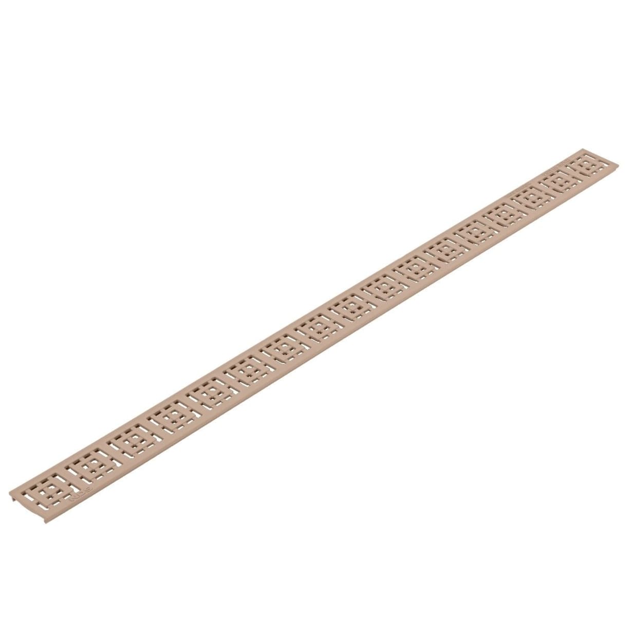 3' Sand Square Deco Slim Channel Grate
