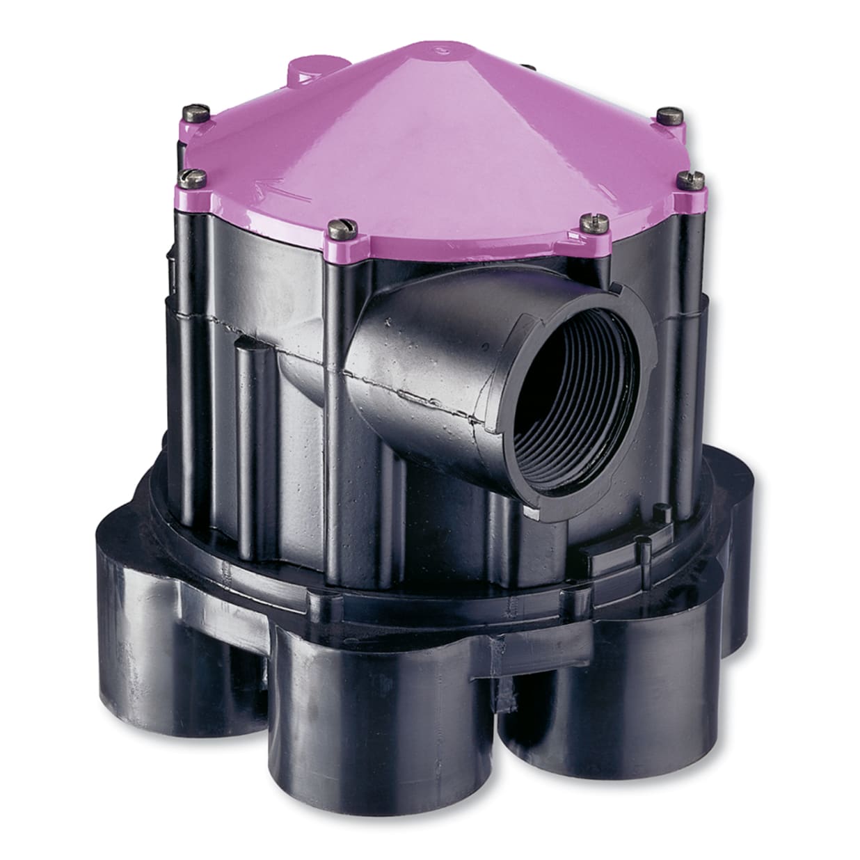 6000 Valve: 4 Outlet 4 Zone Rcw, W/ Lite Spring