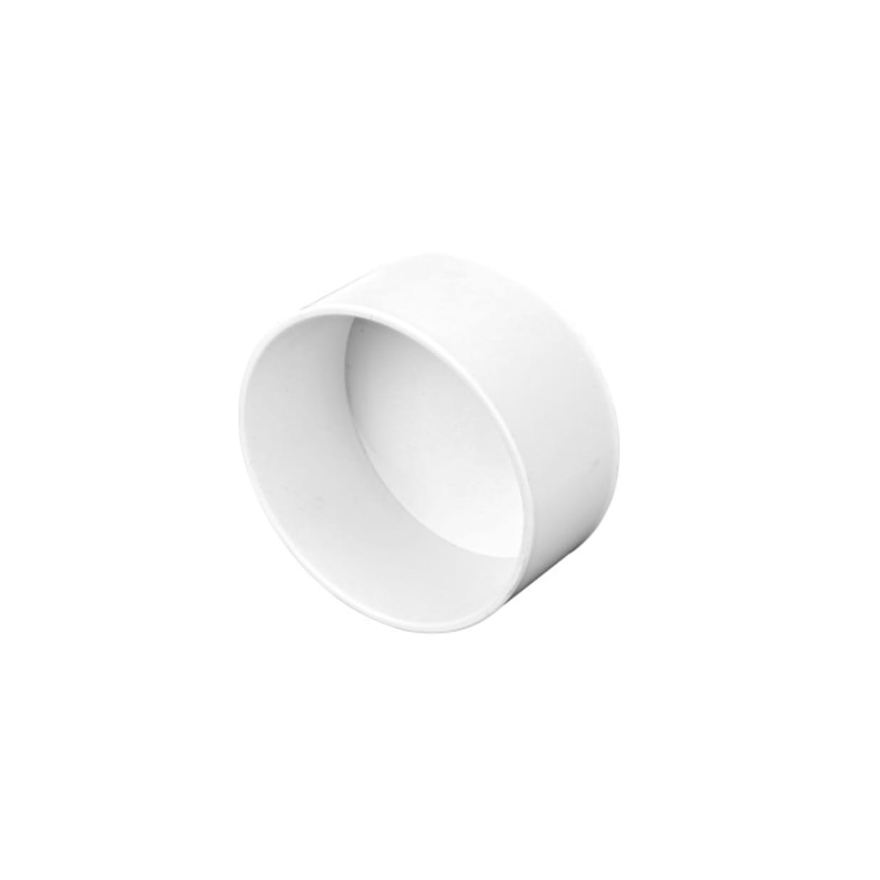 3P06, 3" White PVC S&D Cap