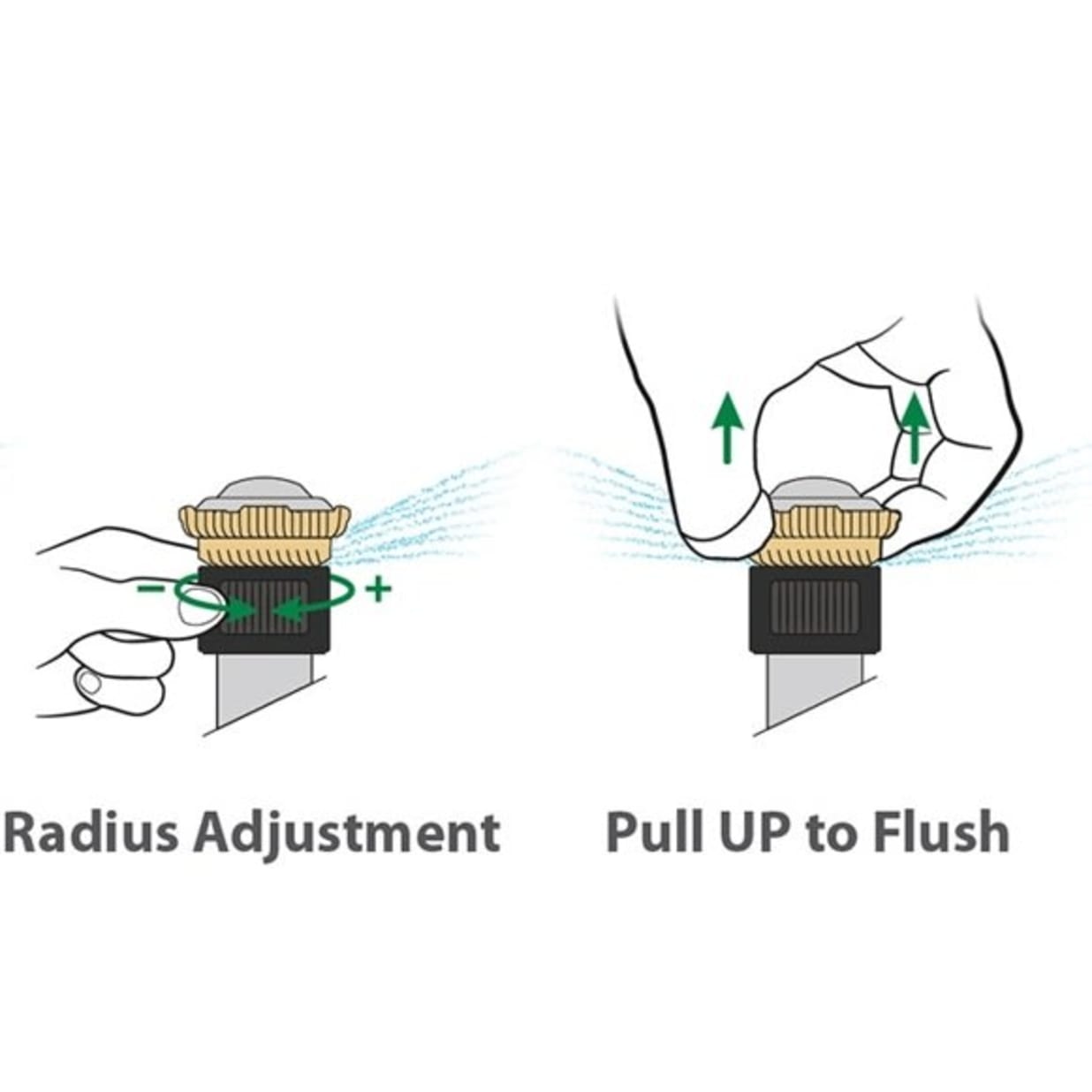 R-VAN24 - 17-24 ft. Adjustable Rotary Nozzle (45 to 270 Degree)