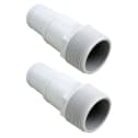 1-1/2" Combo Hose Adapter Replacement for Hayward Filters, Pumps, Skimmers, Chlorine Feeders (2 Pack)