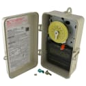 24-Hour 208-277V Mechanical Time Switch, DPST, Type 3R Plastic Enclosure