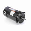 Pump Motor, Up Rated, .75 HP, 3450 RPM, 115/230 V, 56J, Threaded Shaft