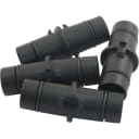 Hard Pipe Coupling Assembly (4 Pack), Black