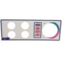 Aquaset 4 Button Faceplate Label