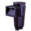 2" Bermuda Skimmer Slip Port ABS Black