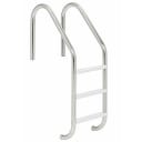 24", 3 Step Sealed Steel Economy Ladder w/ Escutcheons - Taupe