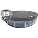 12' Solid, Round Winter Cover, 15 Year King Warranty